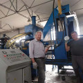 Horizontal Briquette Machine for Brass Meter Steel Metal